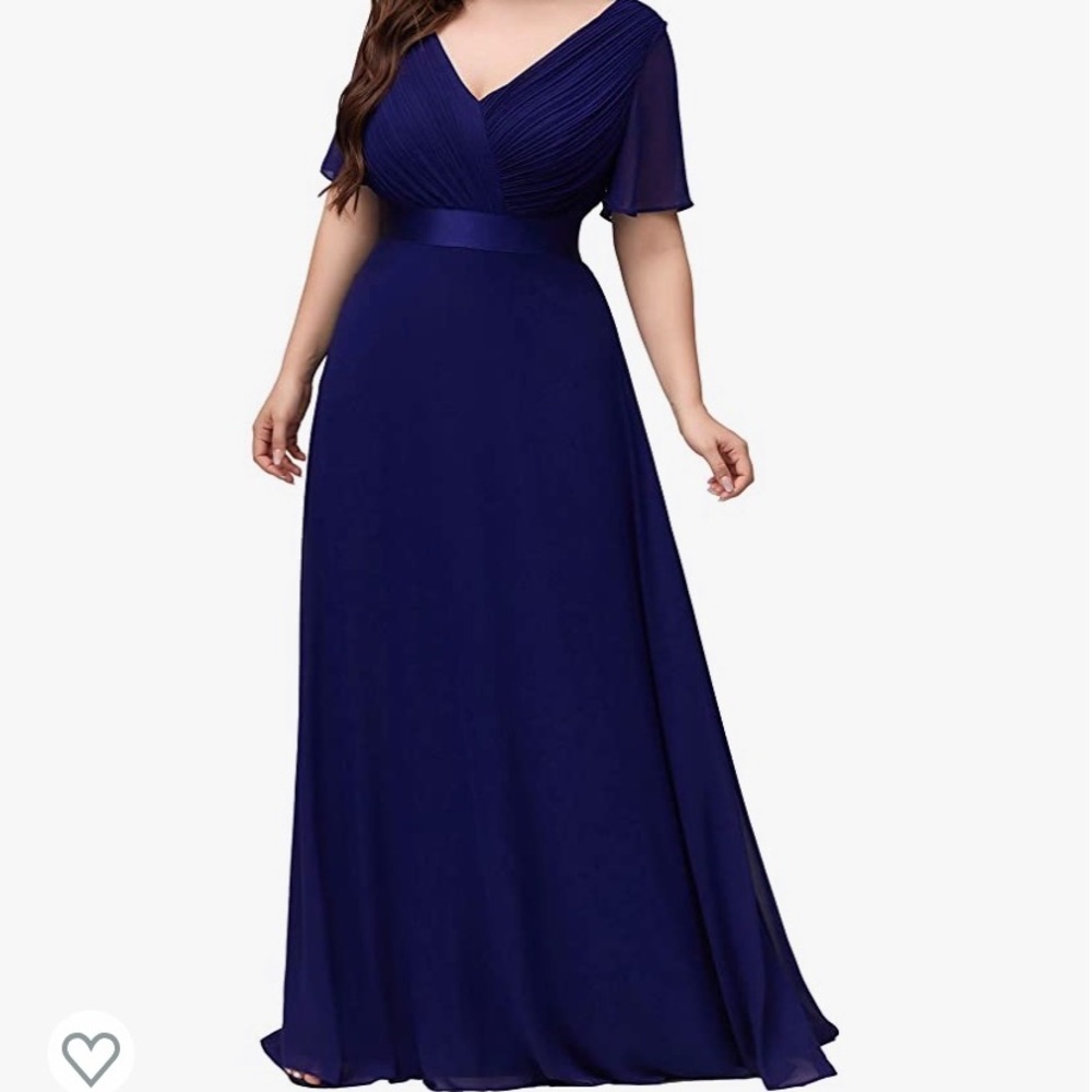 Navy Blue Bridesmaid Dress